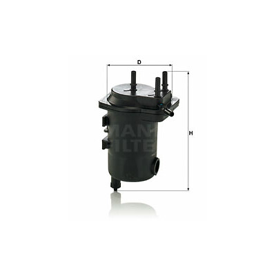 Filtre à carburant MANN-FILTER WK 939/10 x
