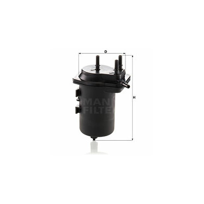 Filtre à carburant MANN-FILTER WK 939/7