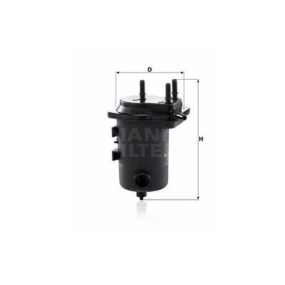 Filtre à carburant MANN-FILTER WK 939/8 x
