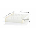 Filtre, air de l'habitacle