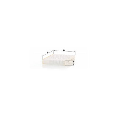 Filtre à air habitacle MANN-FILTER CU 25 003