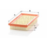 Filtre à air MANN-FILTER C 26 027