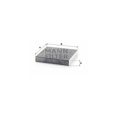 Filtre, air d'habitacle Adsotop MANN-FILTER CUK 20 006