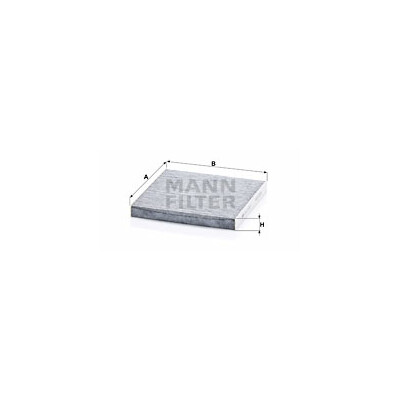Filtre, air d'habitacle Adsotop MANN-FILTER CUK 22 021