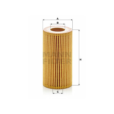 Filtre à huile MANN-FILTER HU 7012 z