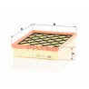 Filtre à air MANN-FILTER C 25 008/1