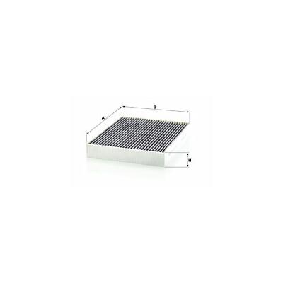 Filtre, air d'habitacle Adsotop MANN-FILTER CUK 28 001