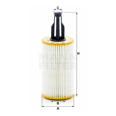 Filtre à huile MANN-FILTER HU 7025 z