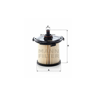 Filtre à carburant MANN-FILTER PU 12 003 z