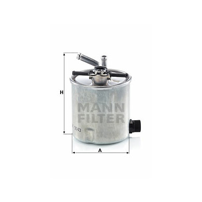 Filtre à carburant MANN-FILTER WK 9043
