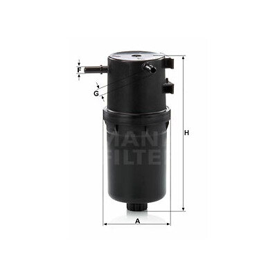 Filtre à carburant MANN-FILTER WK 9016