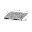 Filtre, air d&#39;habitacle Adsotop MANN-FILTER CUK 2336