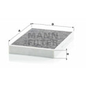 Filtre, air d&#39;habitacle Adsotop MANN-FILTER CUK 34 003