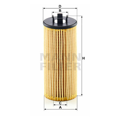 Filtre à huile MANN-FILTER HU 6015 z KIT