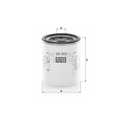 Filtre à carburant MANN-FILTER WK 9055 z