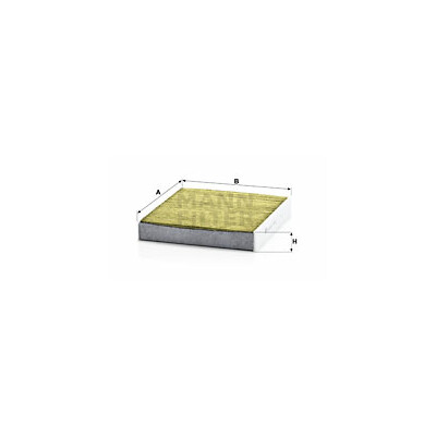 Filtre à air habitacle Frecious Plus MANN-FILTER FP 2440