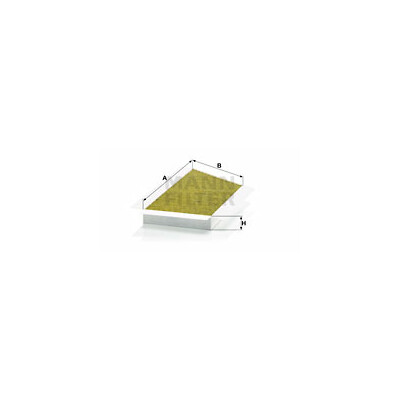 Filtre à air habitacle Frecious Plus MANN-FILTER FP 3448