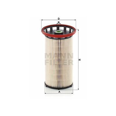 Filtre à carburant MANN-FILTER PU8028