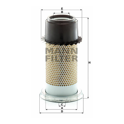 Filtre à air MANN-FILTER C 16 334