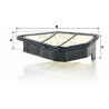 Filtre à air MANN-FILTER C 25 028