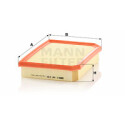 Filtre à air MANN-FILTER C 28 034