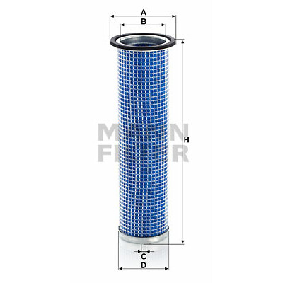 Filtre à air supplémentaire MANN-FILTER CF 75/1 x