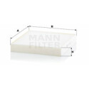 Filtre à air habitacle MANN-FILTER CU 22 028