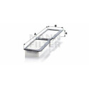 Filtre à air habitacle MANN-FILTER CU 4466