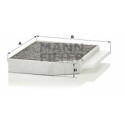 Filtre à air habitacle MANN-FILTER CUK 26 023