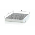 Filtre à air habitacle MANN-FILTER CUK 31 003