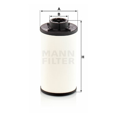 Filtre hydraulique, transmission automatique MANN-FILTER H 6003 z