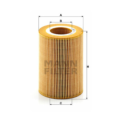 Filtre à huile MANN-FILTER HU 1270 x