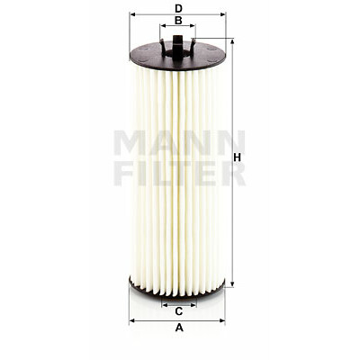 Filtre à huile MANN-FILTER HU 6008/1 z