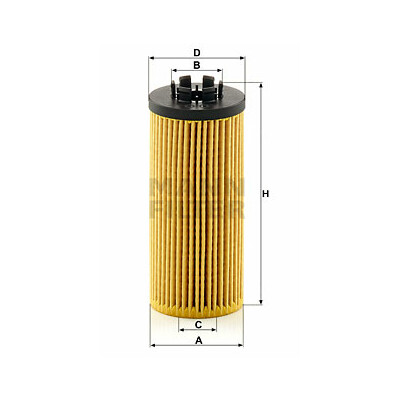 Filtre à huile MANN-FILTER HU 6012 z KIT
