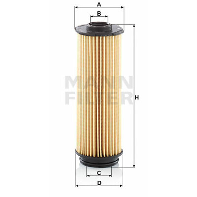Filtre à huile MANN-FILTER HU 6022 z