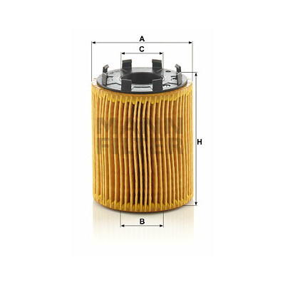 Filtre à huile MANN-FILTER HU 7041 z