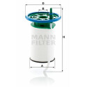 Filtre à carburant MANN-FILTER PU 7015