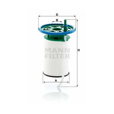 Filtre à carburant MANN-FILTER PU 7015