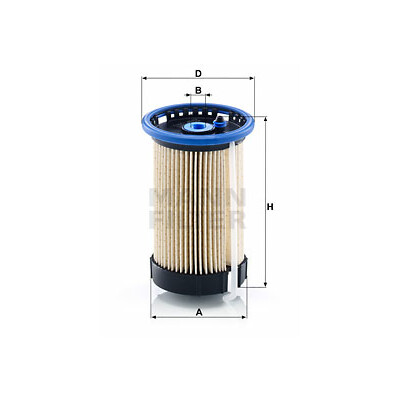Filtre à carburant MANN-FILTER PU 8015