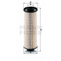 Filtre à carburant MANN-FILTER PU 855 x