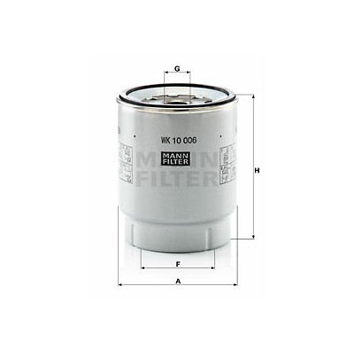 Filtre à carburant MANN-FILTER WK 10 006 z