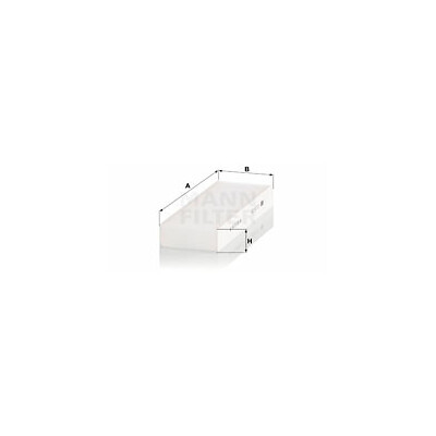 Filtre à air habitacle MANN-FILTER CU 26 025-2