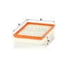 Filtre à air habitacle MANN-FILTER CU 2785