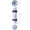 Filtre à carburant MAHLE ORIGINAL KL 1102