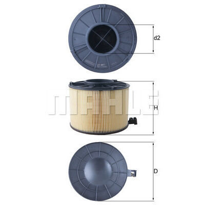 Filtre à air MAHLE ORIGINAL LX 4411