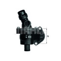 Thermostat, liquide de refroidissement MAHLE ORIGINAL TM 6 109