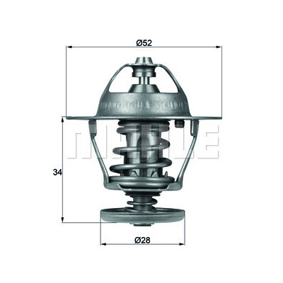 Thermostat, liqiuide de refroidissement
