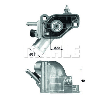Thermostat, liqiuide de refroidissement