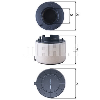 Filtre à air MAHLE ORIGINAL LX 4249