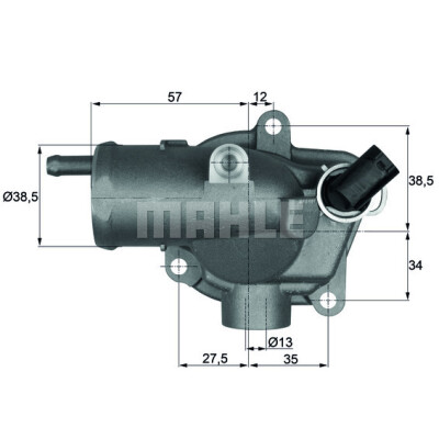 Thermostat, liqiuide de refroidissement